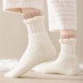 Warme Plüschsocken