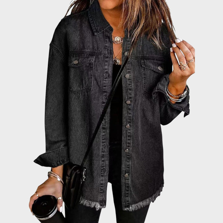 Morgana | Camisa Estilo Chaqueta Vaquera