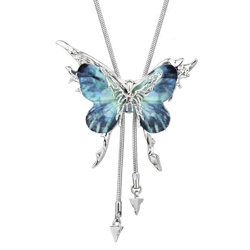 Vintage Schmetterling Halskette