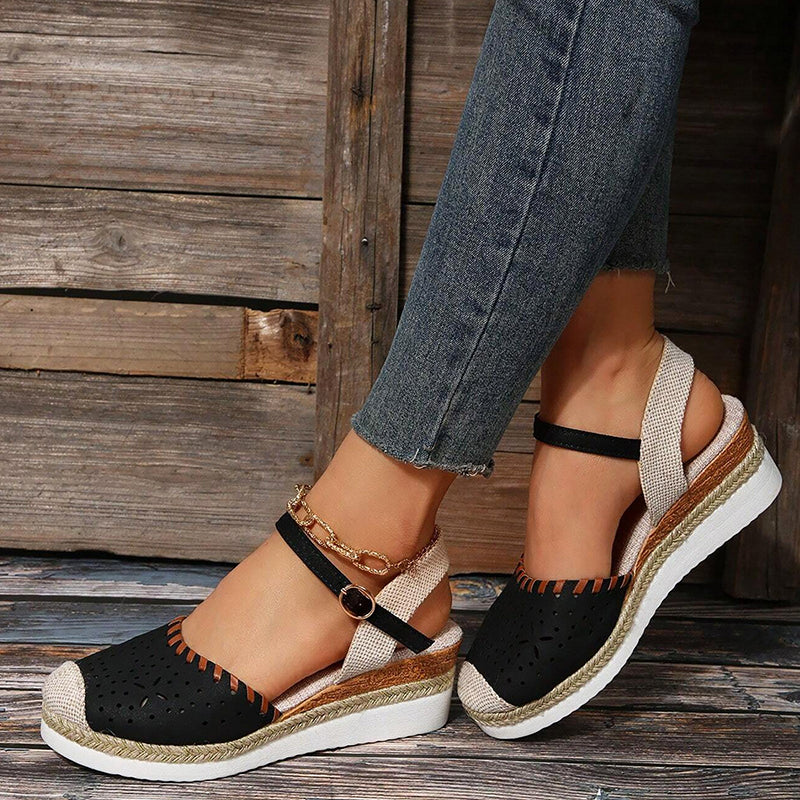 Lässige Vintage-Sandalen
