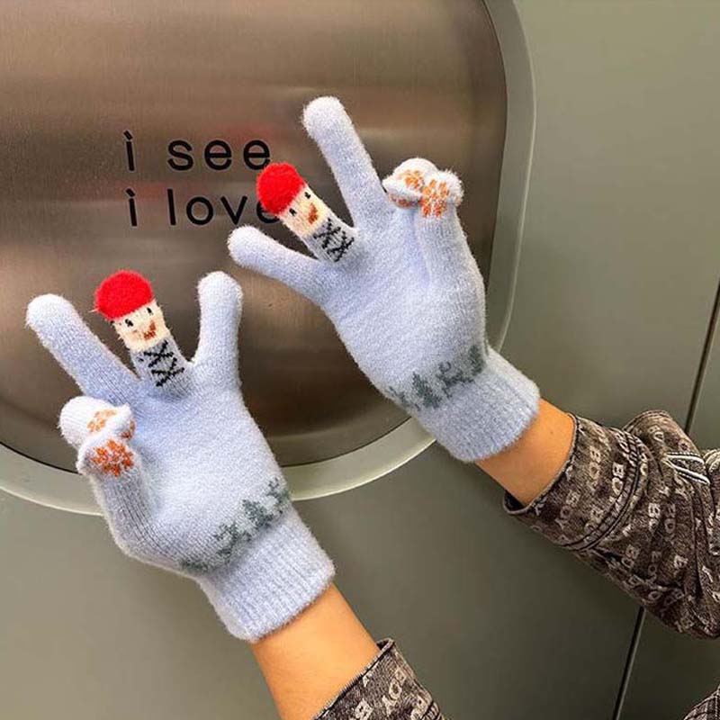 Cartoon Warme Handschuhe