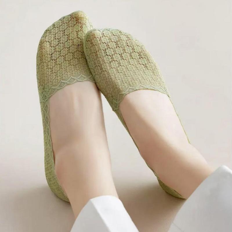 Atmungsaktive Blumensocken