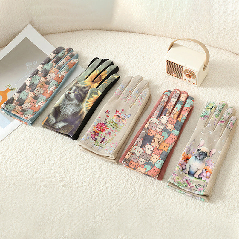 Cartoon Warme Handschuhe