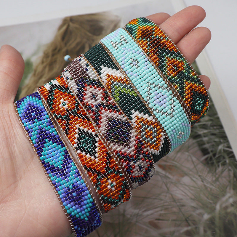 Handgewebtes Böhmisches Armband