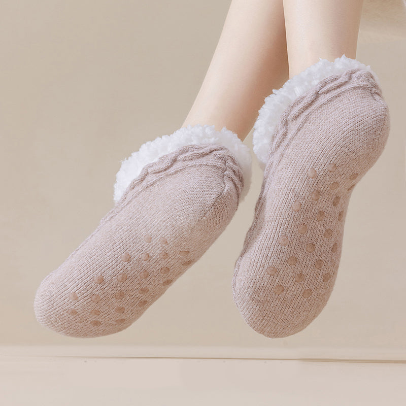 Warme Rutschfeste Socken