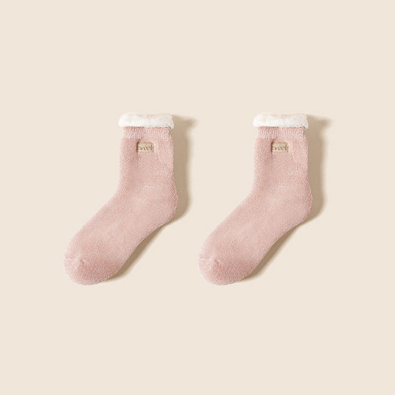 Lässige Warme Socken