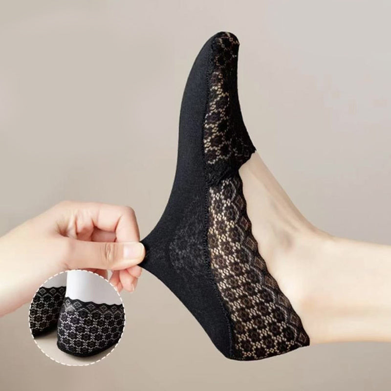 Atmungsaktive Blumensocken