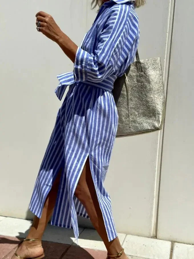 Lureza | Vestido camisero fluido y elegante
