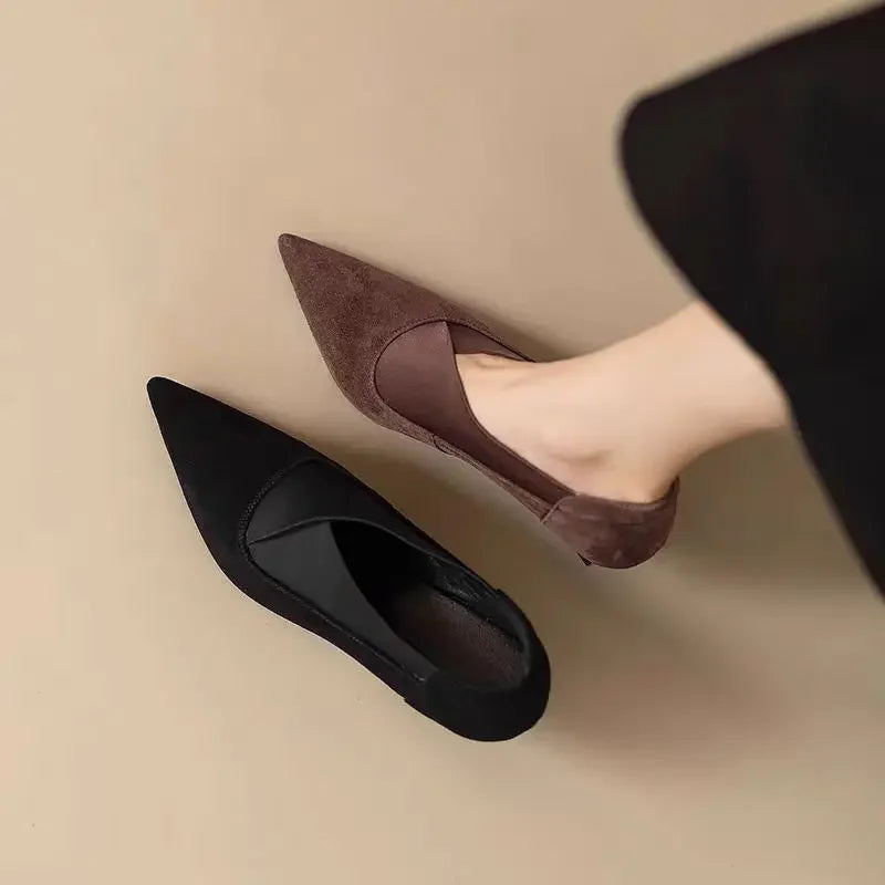 Tacchi in suede Elara