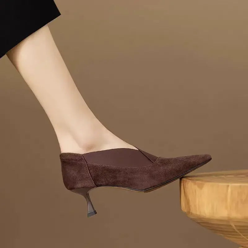 Tacchi in suede Elara