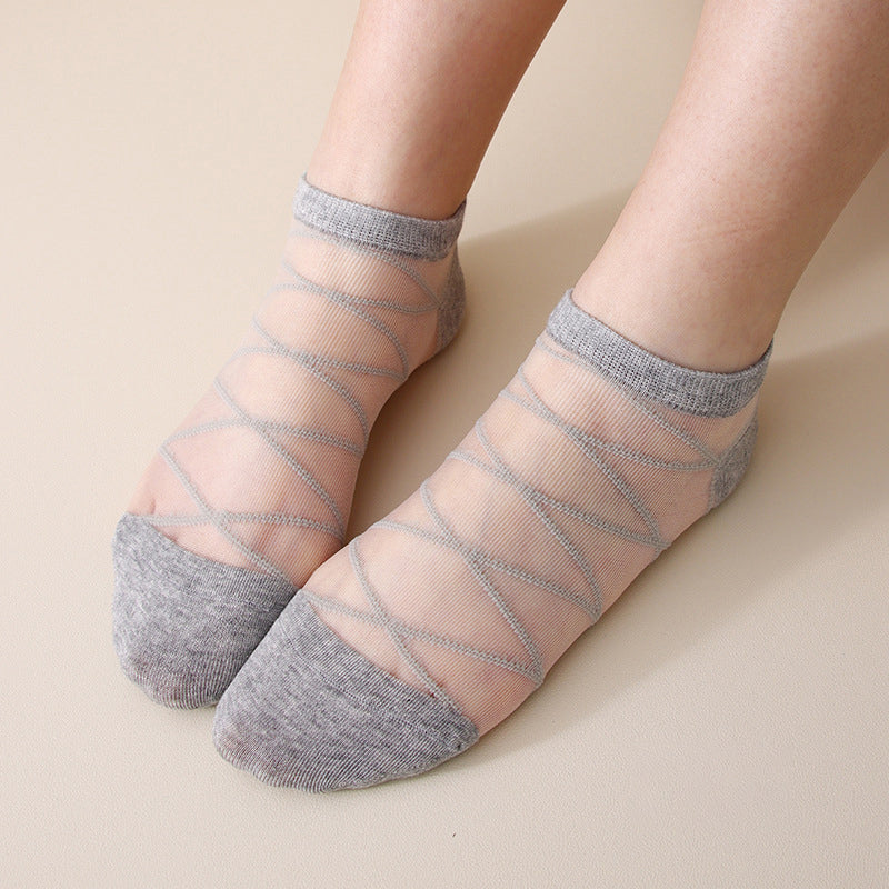 Atmungsaktive Einfarbige Socken