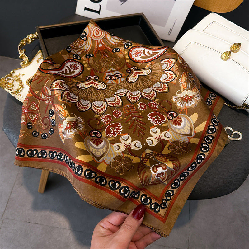 Vintage-Schal Im Ethno-Stil