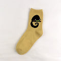 Lässige Socken Mit Katzenmuster