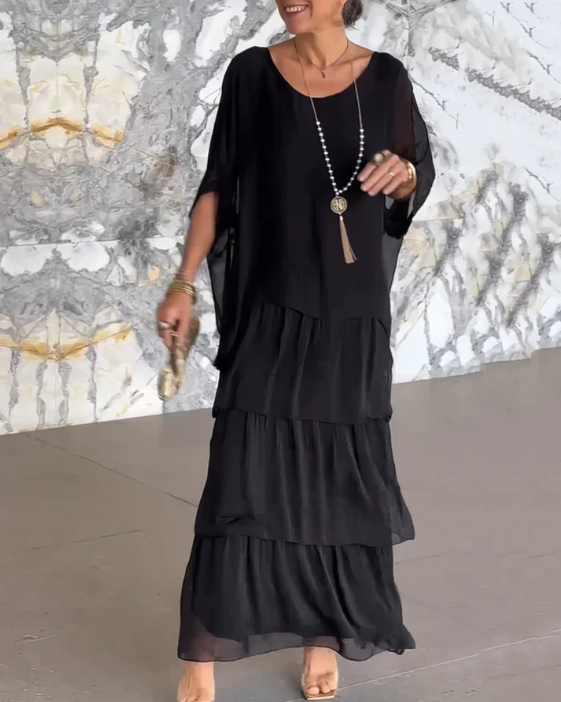 Serena | Abito maxi fluido dallo stile raffinato