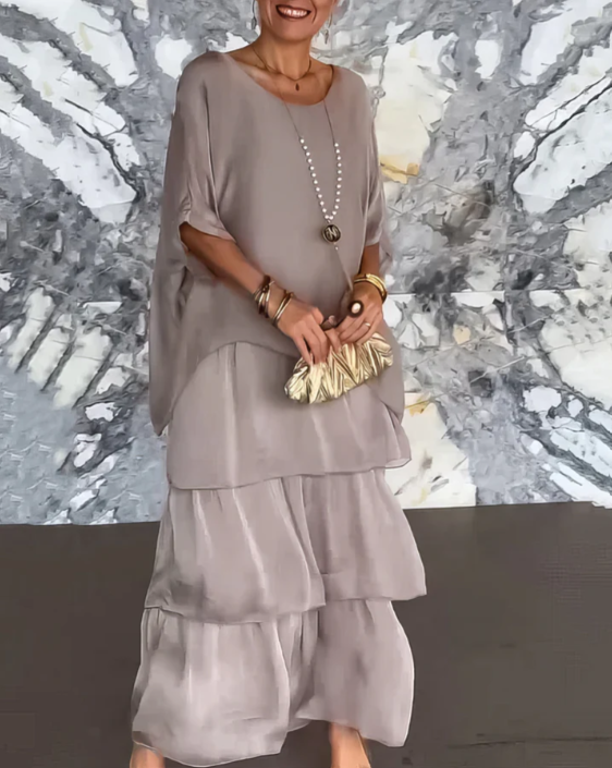 Serena | Abito maxi fluido dallo stile raffinato