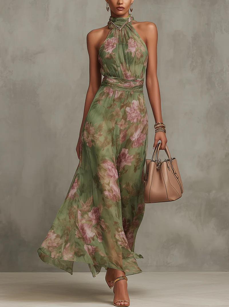 Sophie | Elegante Abito Floreale Estivo