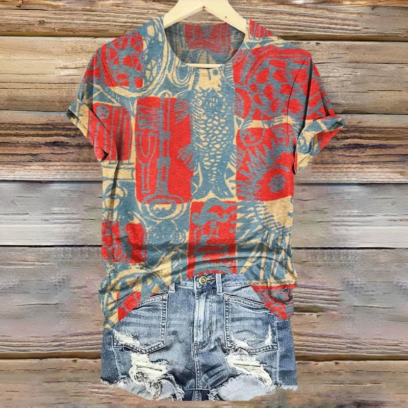 Lässiges Vintage-T-Shirt