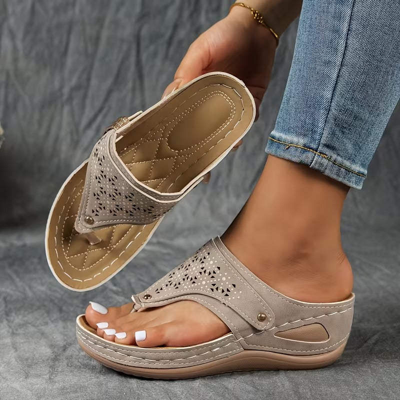 Archella | Sandali con zeppa e supporto ergonomico