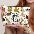 Lässige Tasche Mit Katzenmuster