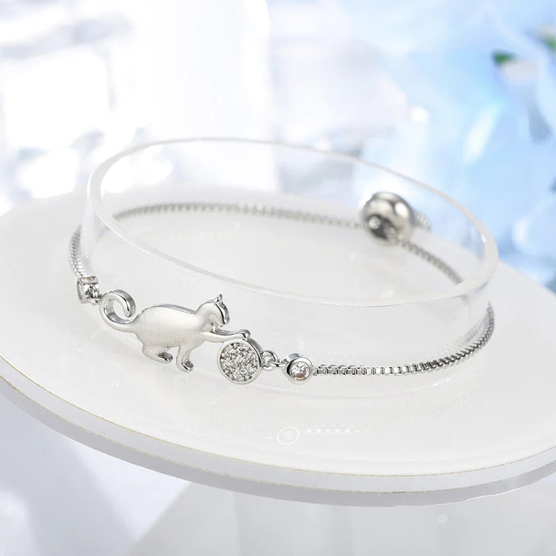 Kreatives Katzenarmband