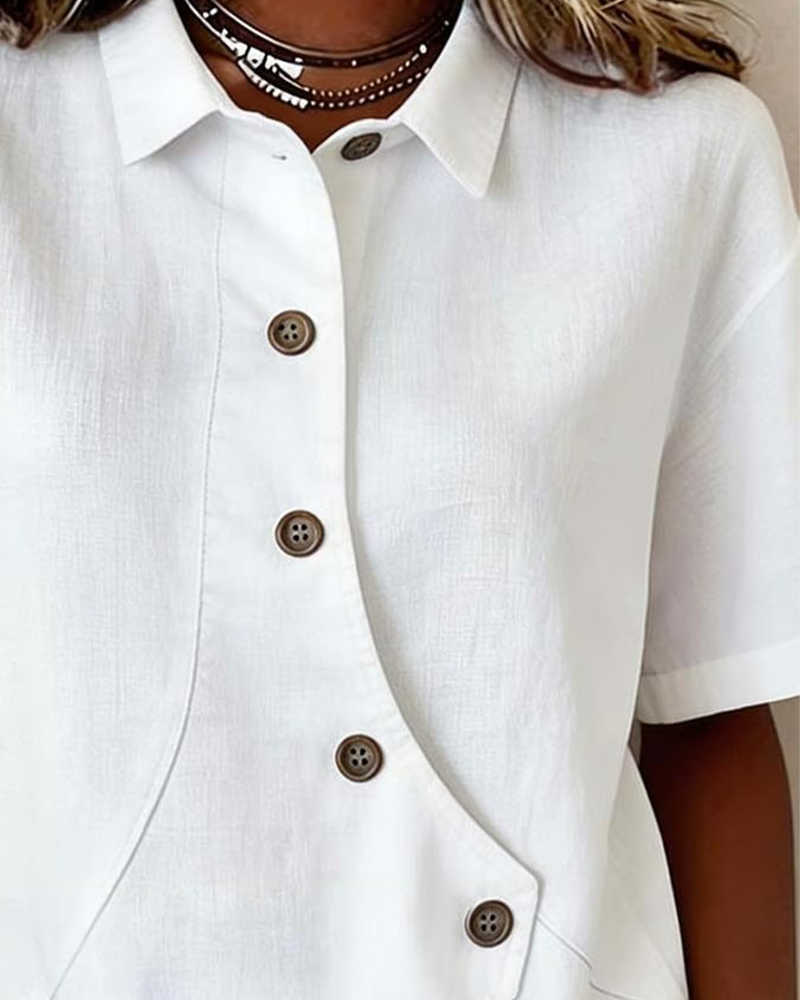 Camicia in Lino Casual