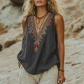 Vintage Ethnisch Tank Top