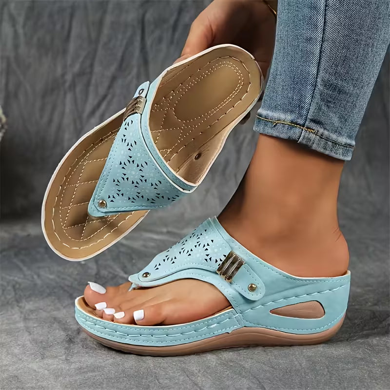 Archella | Sandali con zeppa e supporto ergonomico