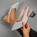 Valentina | Sandali Eleganti con Strass Luminosi