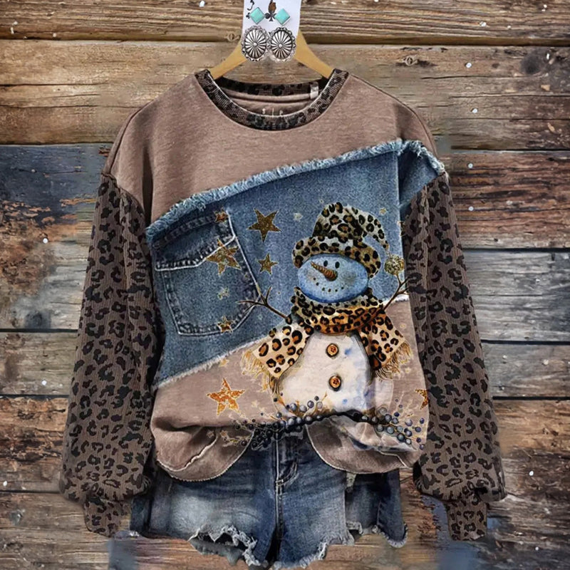 Vintage Weihnachts-Sweatshirt